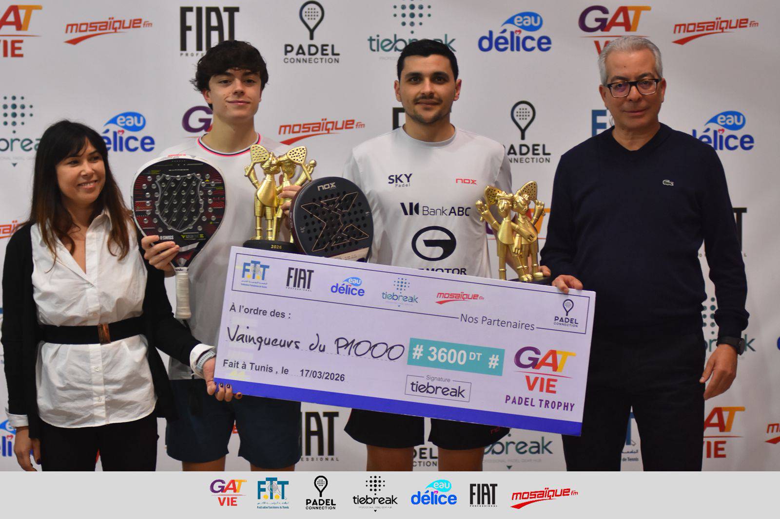 Padel Trophy 2026 Couverture