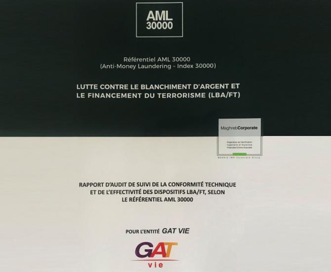 Renouvellement de la certification anti-blanchiment d’argent